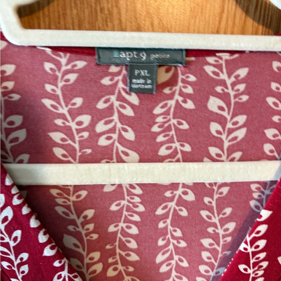 Red Patterned Dress - Picture 2 of 4